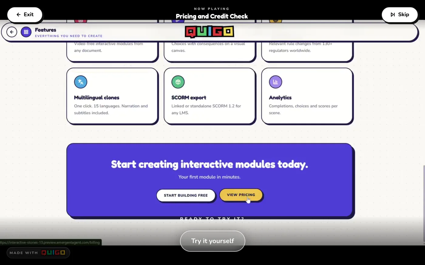 Screen recording practice step